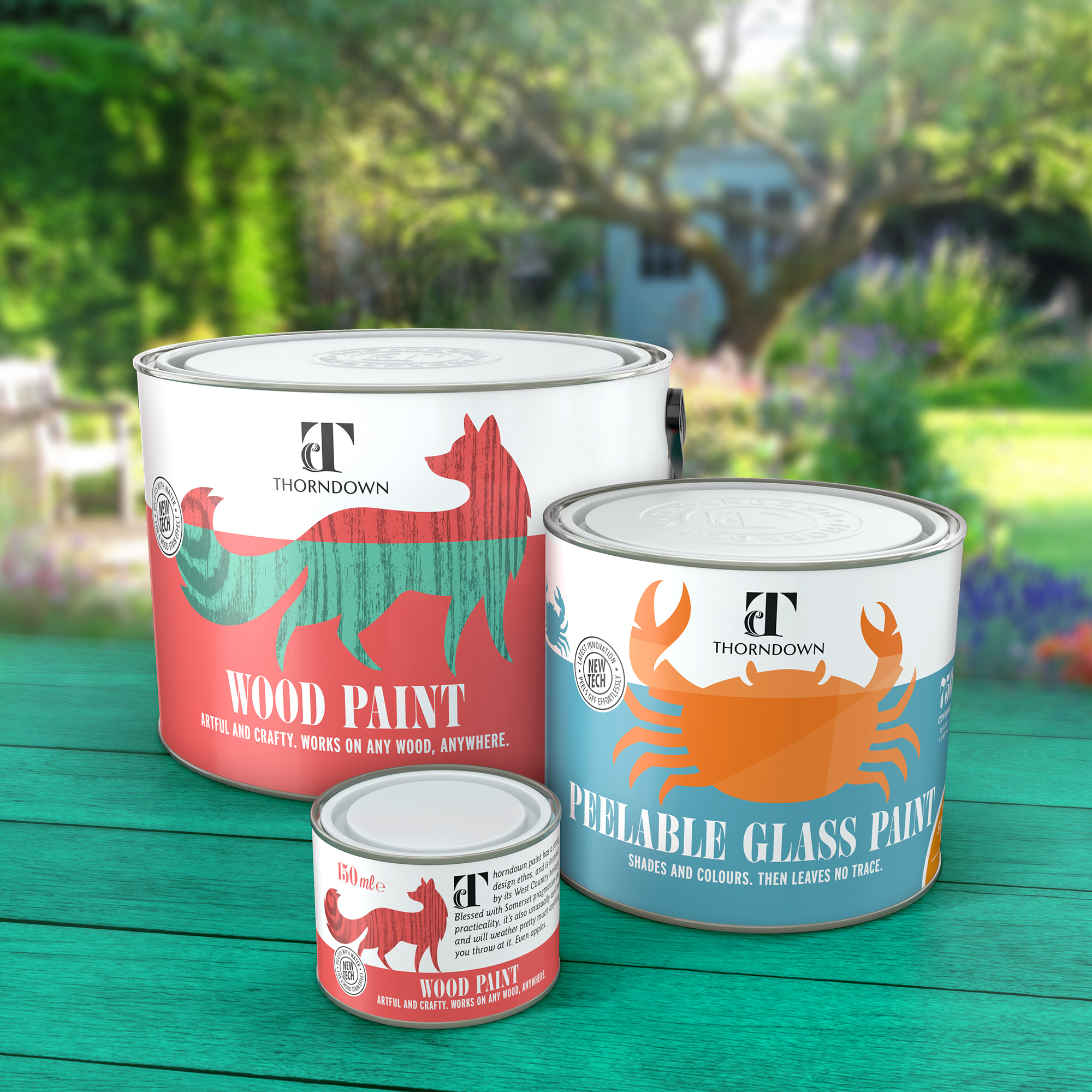 Brand and Packaging Design Outdoor Exterior Paint Market World Brand
